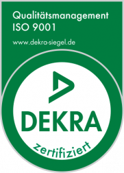 Logo Zertifikat ISO 9001